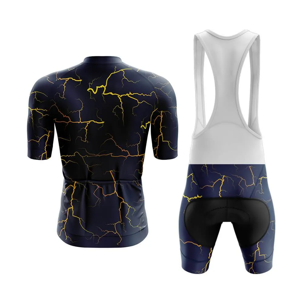 Elemental Lightning (Blue) Aero Cycling Kit