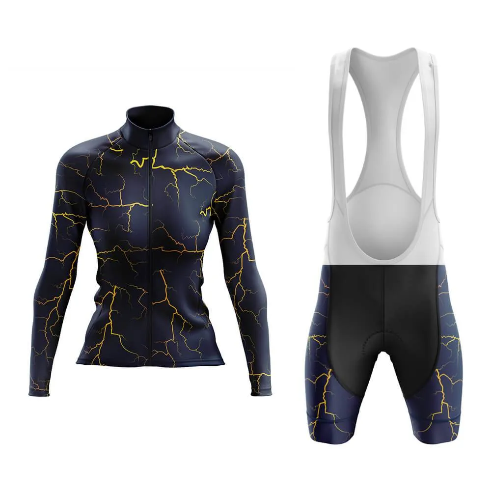 Elemental Lightning (Blue) Aero Cycling Kit