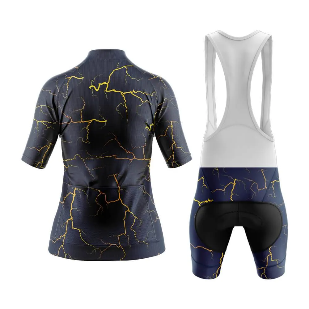 Elemental Lightning (Blue) Aero Cycling Kit