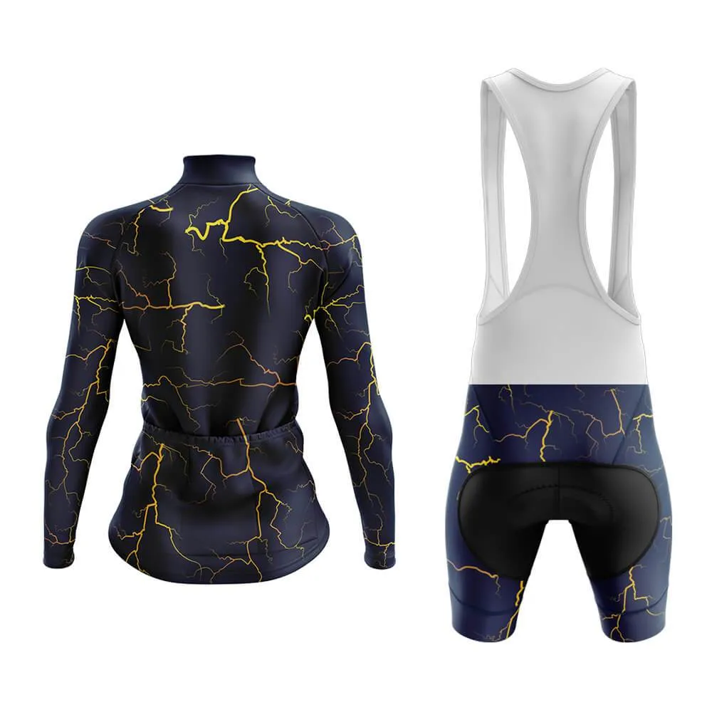 Elemental Lightning (Blue) Aero Cycling Kit