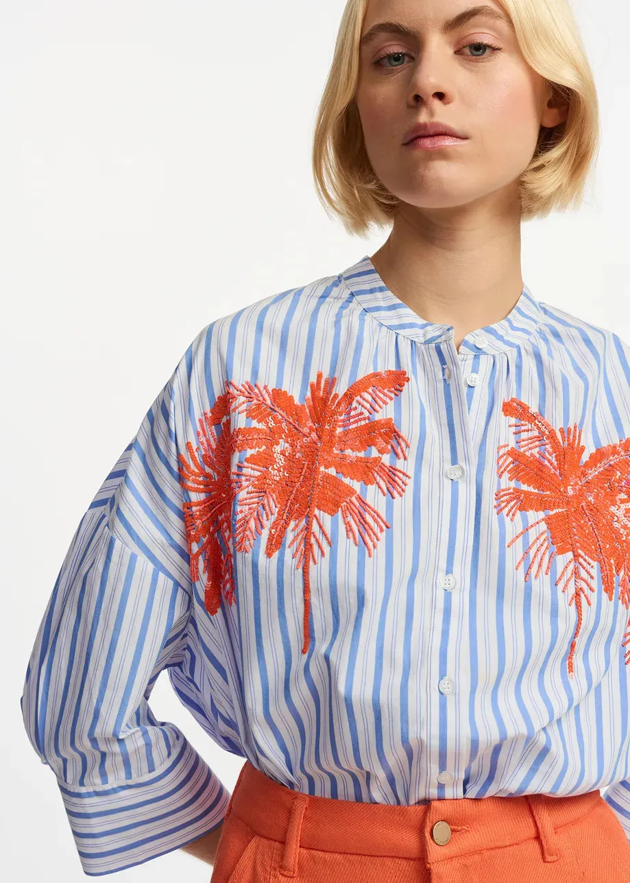 Essentiel Antwerp Striped Fergana Shirt