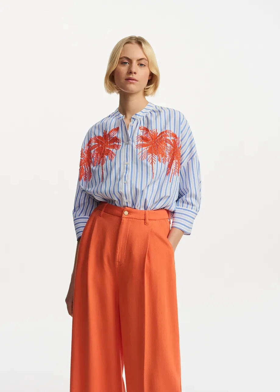 Essentiel Antwerp Striped Fergana Shirt