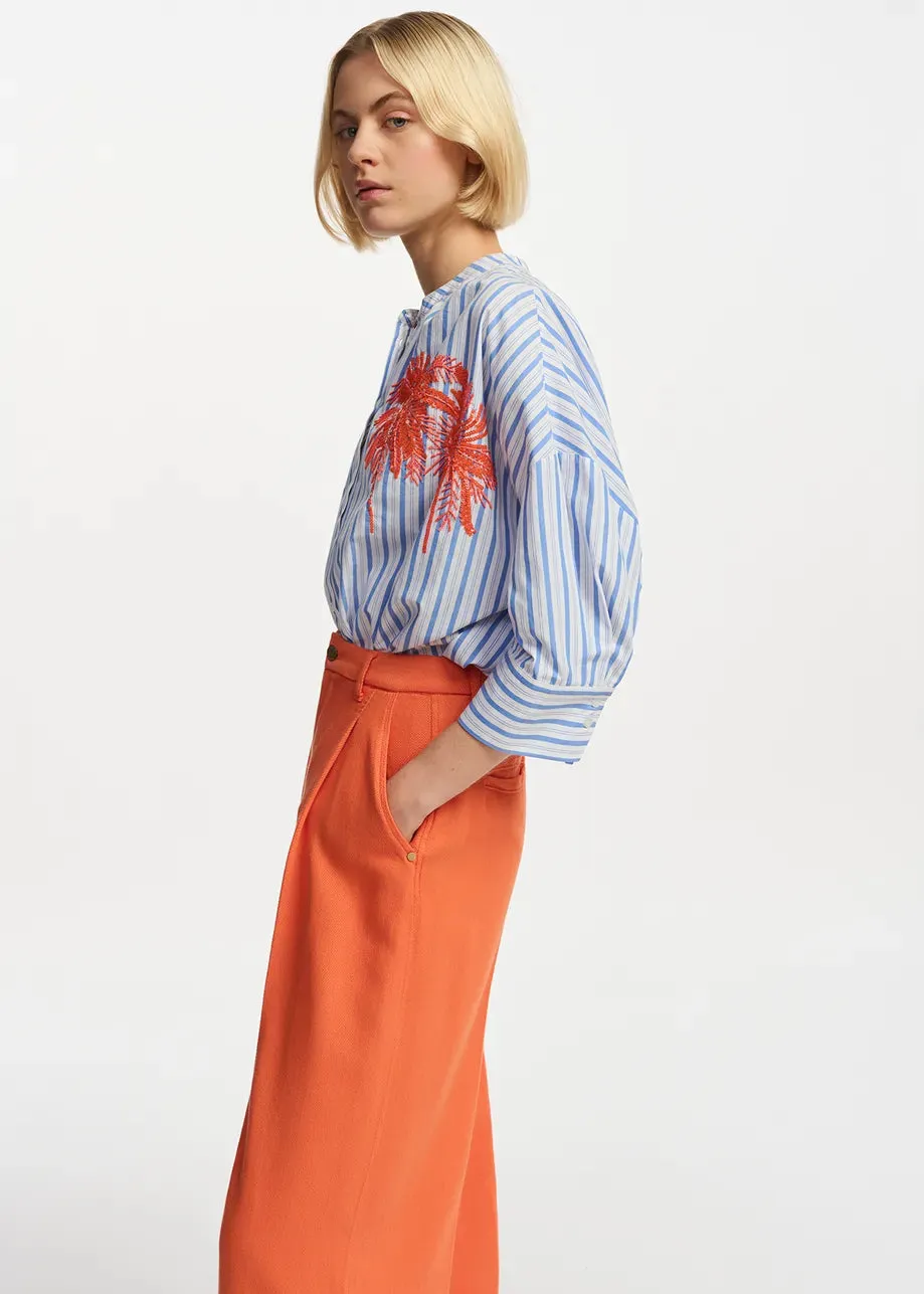 Essentiel Antwerp Striped Fergana Shirt