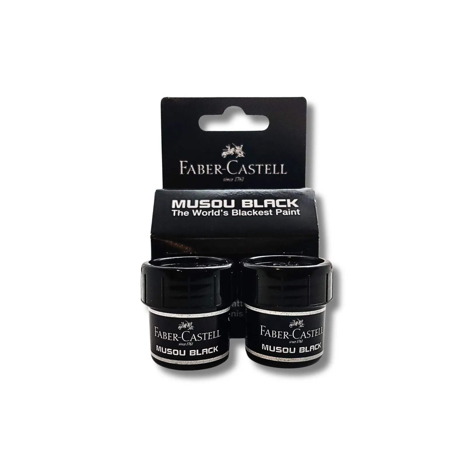 Faber Castell Musou Black Paint 15ml - Pack of 2