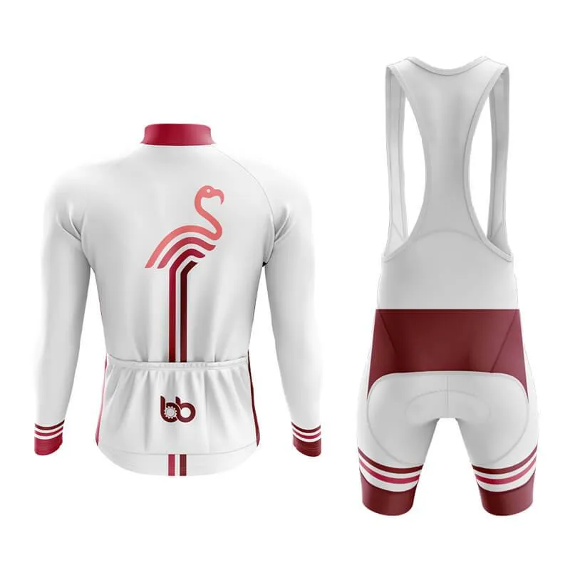 Flamingo x BB Aero Cycling Kit (White)