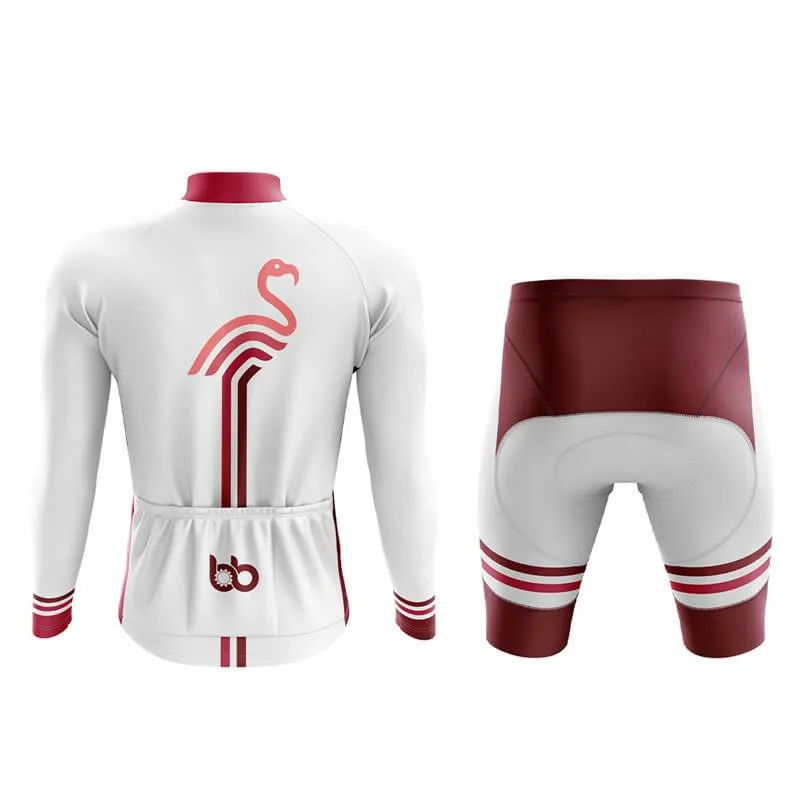 Flamingo x BB Aero Cycling Kit (White)