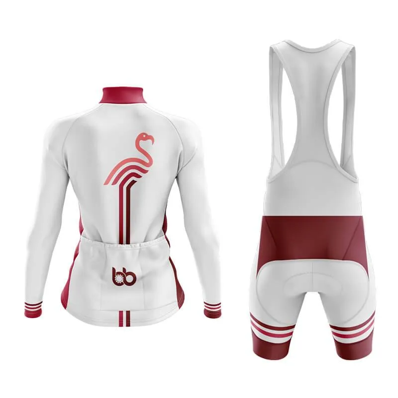 Flamingo x BB Aero Cycling Kit (White)