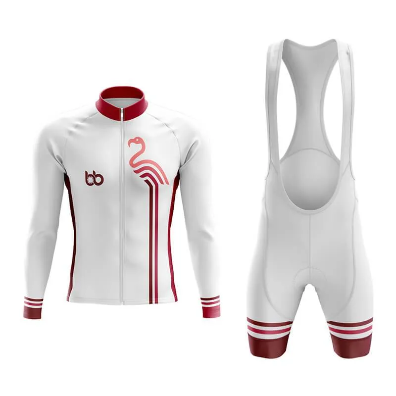 Flamingo x BB Aero Cycling Kit (White)