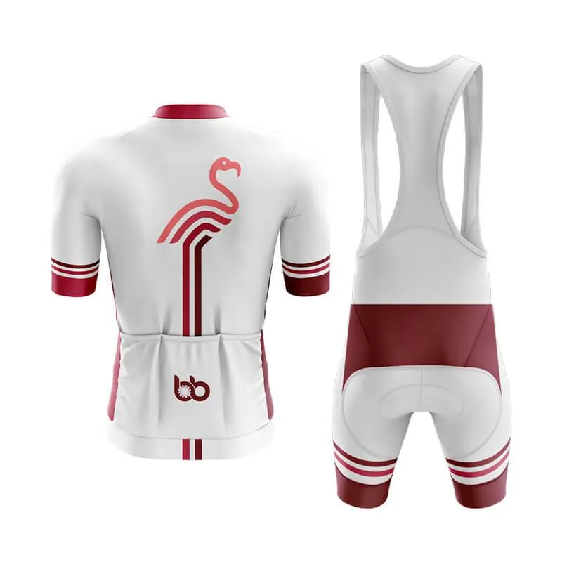 Flamingo x BB Aero Cycling Kit (White)