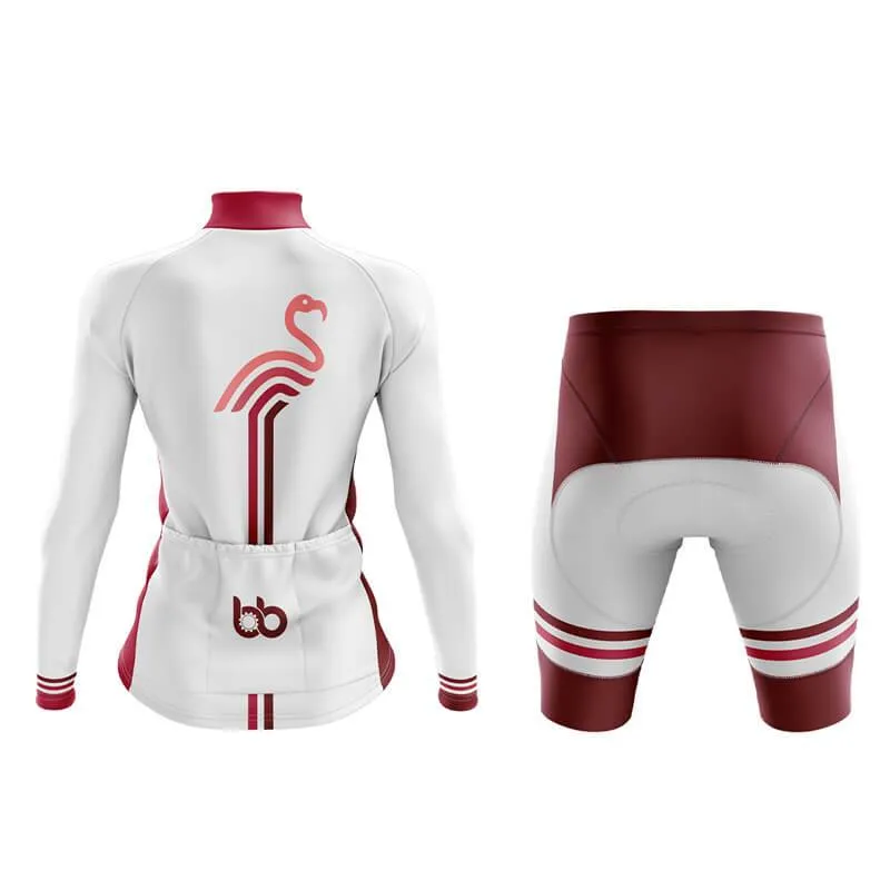 Flamingo x BB Aero Cycling Kit (White)