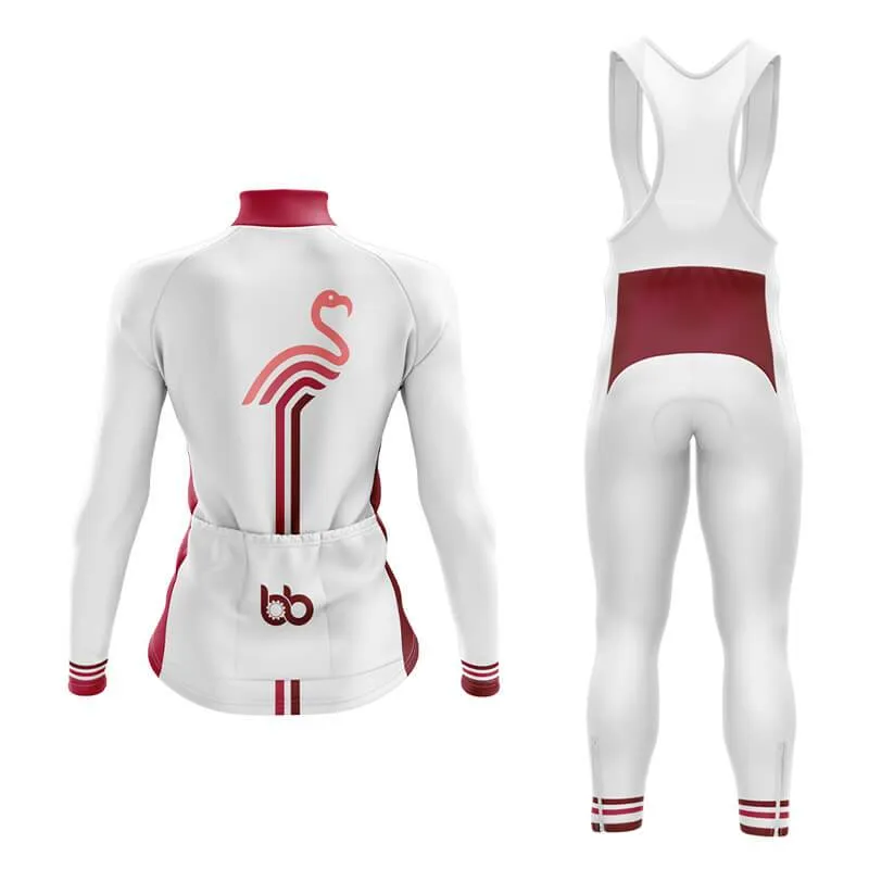 Flamingo x BB Aero Cycling Kit (White)