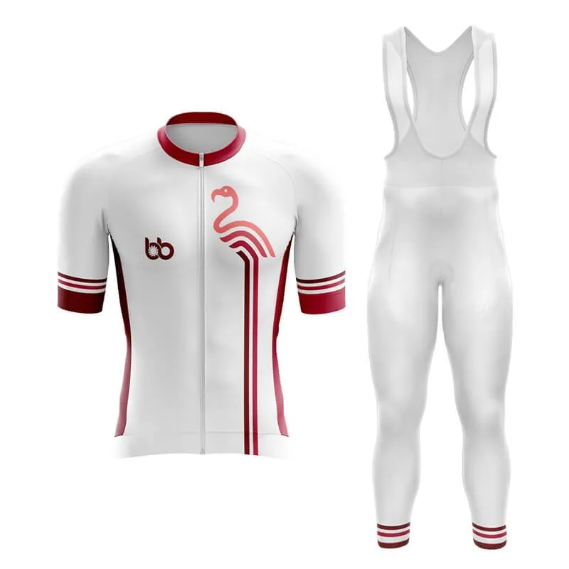 Flamingo x BB Aero Cycling Kit (White)