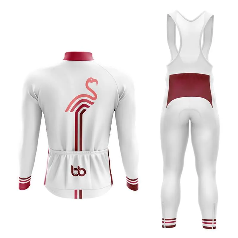 Flamingo x BB Aero Cycling Kit (White)