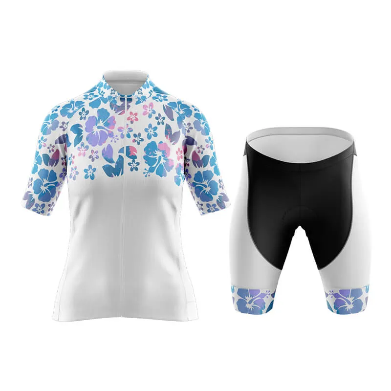 Floral Neck Hibiscus Aero Cycling Kit