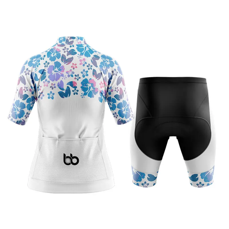 Floral Neck Hibiscus Aero Cycling Kit