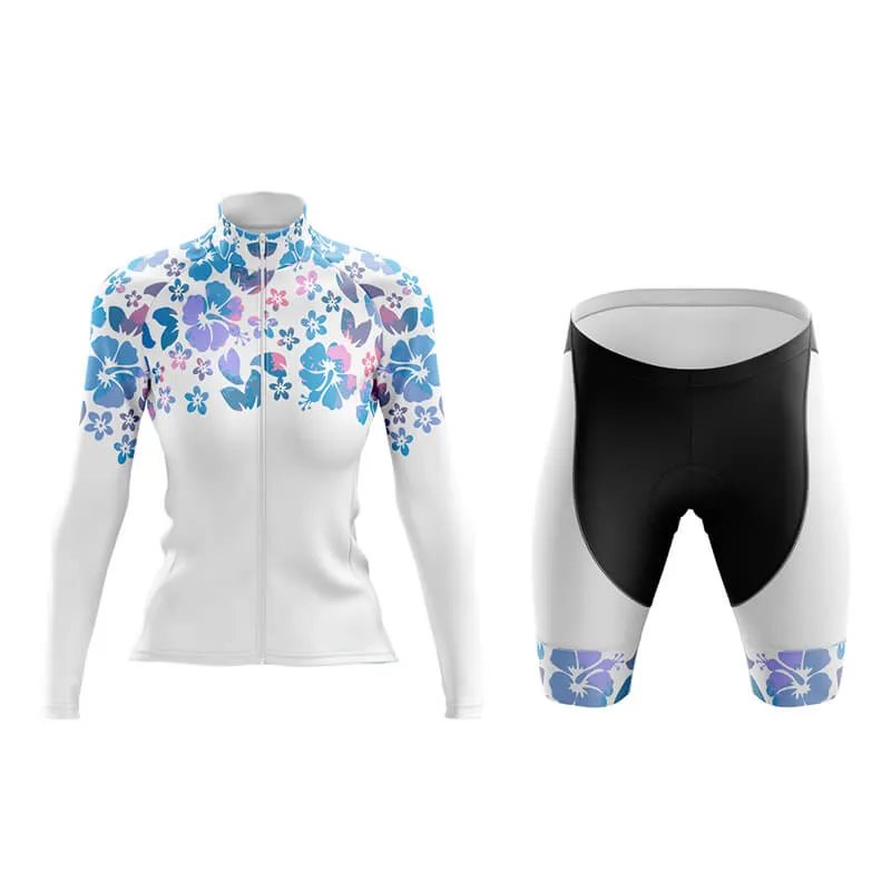 Floral Neck Hibiscus Aero Cycling Kit