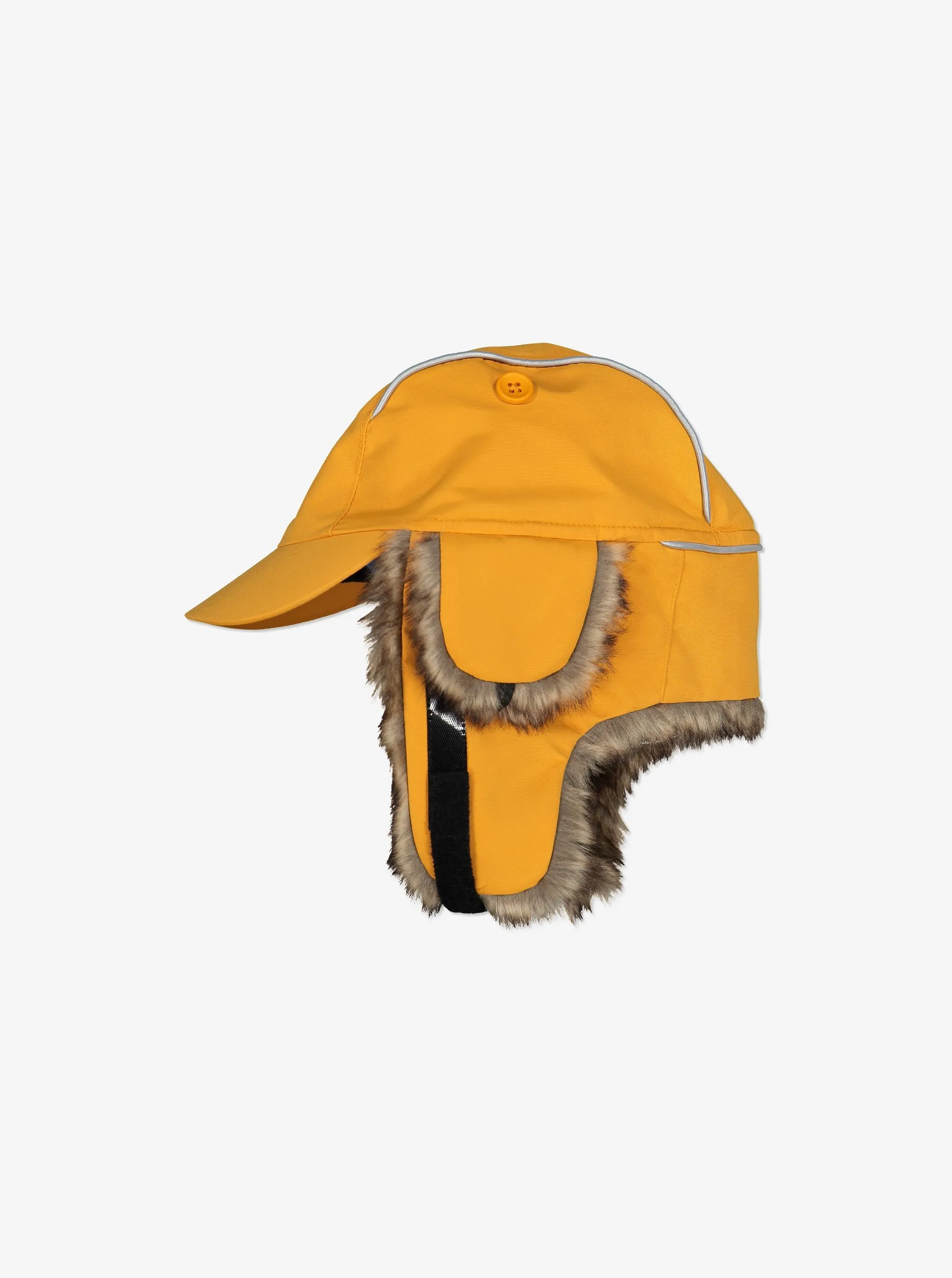 Fur Trim Kids Hat