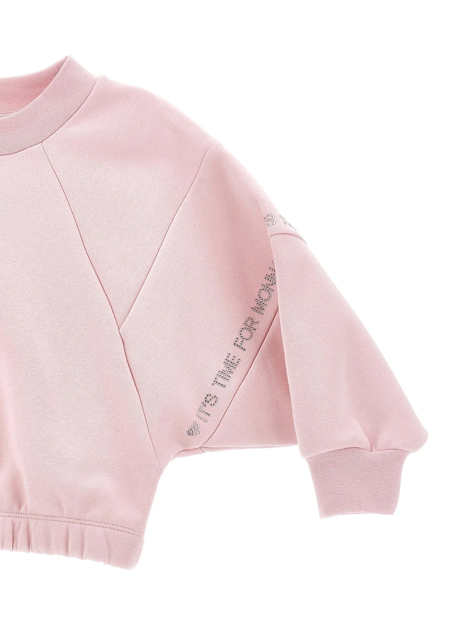 Girls Pink Sweatshirt & Joggers