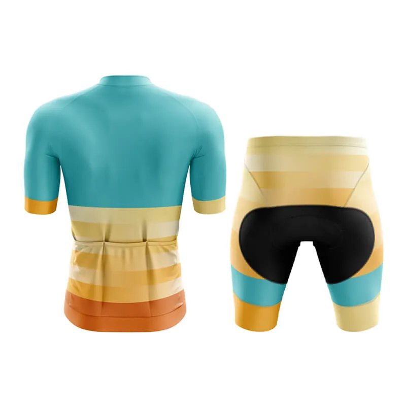 Gradient Frequency Aero Cycling Kit (Blue-Yellow-Brown)