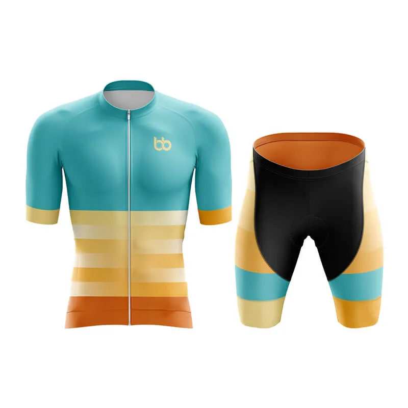 Gradient Frequency Aero Cycling Kit (Blue-Yellow-Brown)