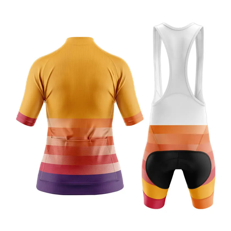 Gradient Frequency Aero Cycling Kit (Orange-Red-Violet)