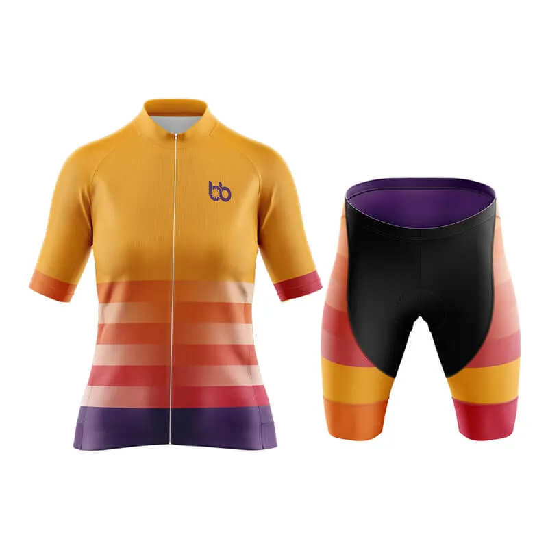 Gradient Frequency Aero Cycling Kit (Orange-Red-Violet)