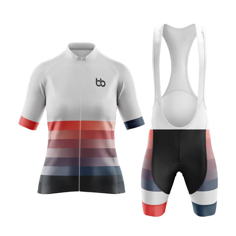 Gradient Frequency Aero Cycling Kit (White-Red-Blue)