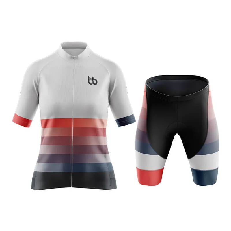 Gradient Frequency Aero Cycling Kit (White-Red-Blue)