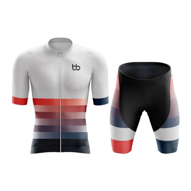 Gradient Frequency Aero Cycling Kit (White-Red-Blue)