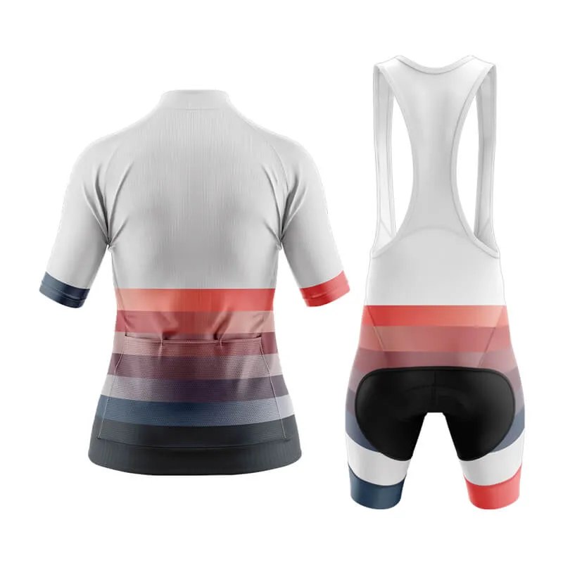 Gradient Frequency Aero Cycling Kit (White-Red-Blue)