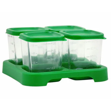 Green Sprouts Glass Baby Food Storage Cubes 118ml/4oz (4 Pack)