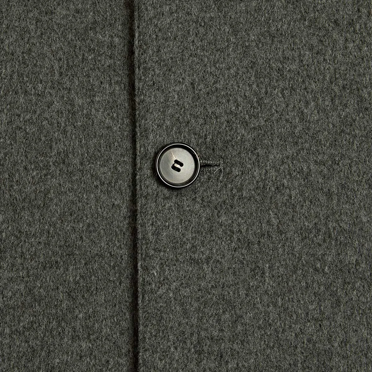 Grey Reversible Wool Sforzare Car Coat