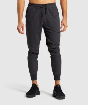 Gymshark Compound Joggers - Black Marl