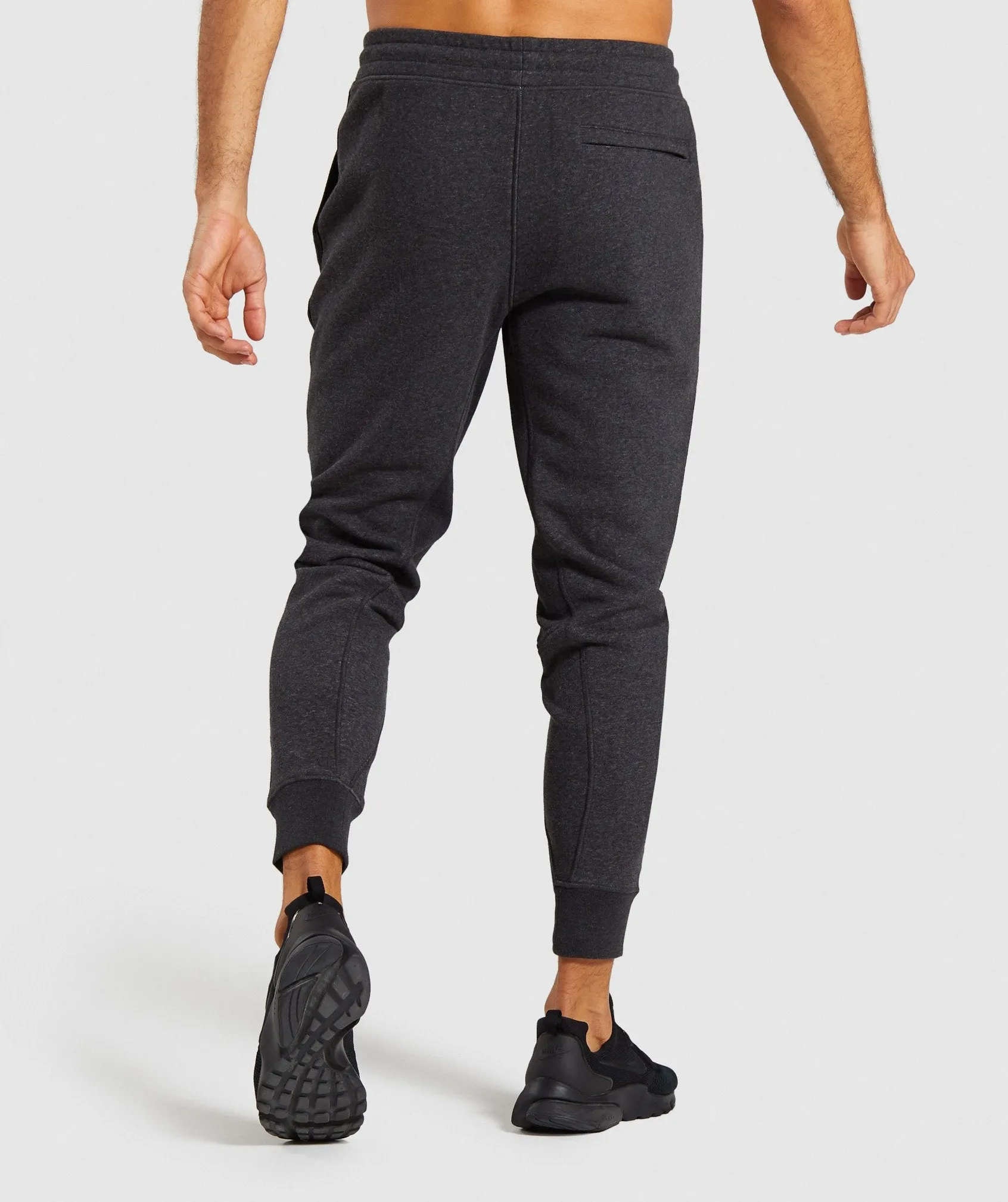 Gymshark Compound Joggers - Black Marl