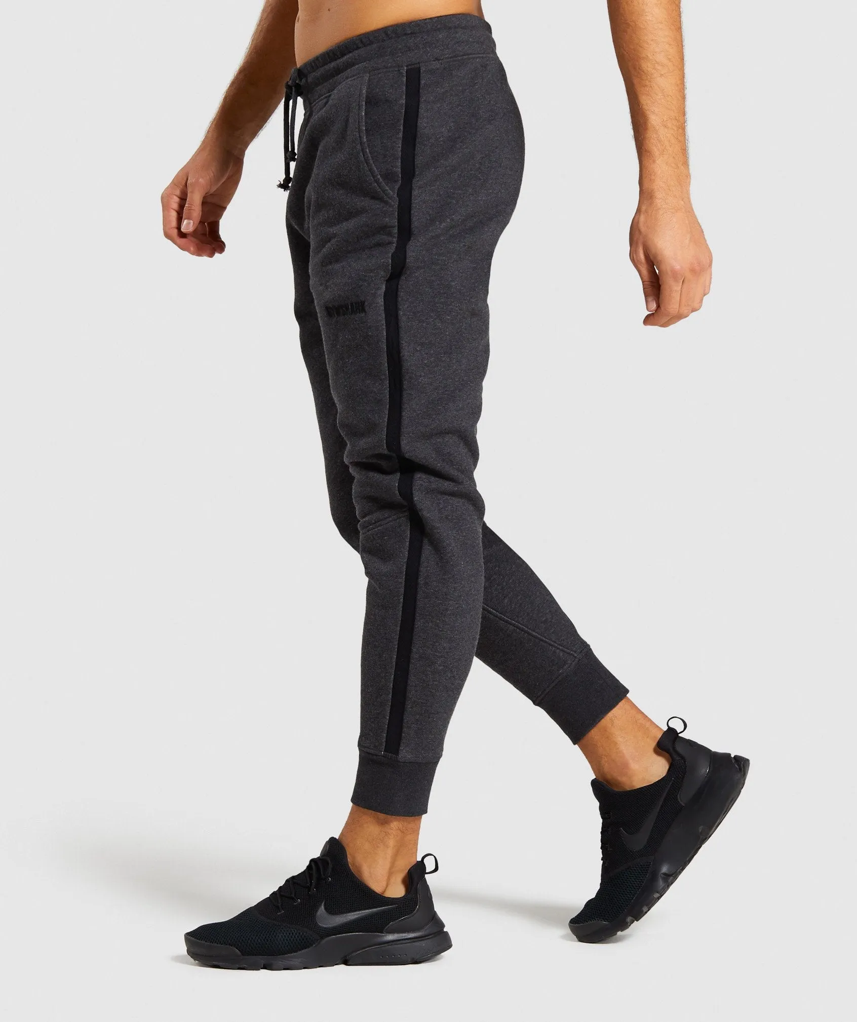 Gymshark Compound Joggers - Black Marl