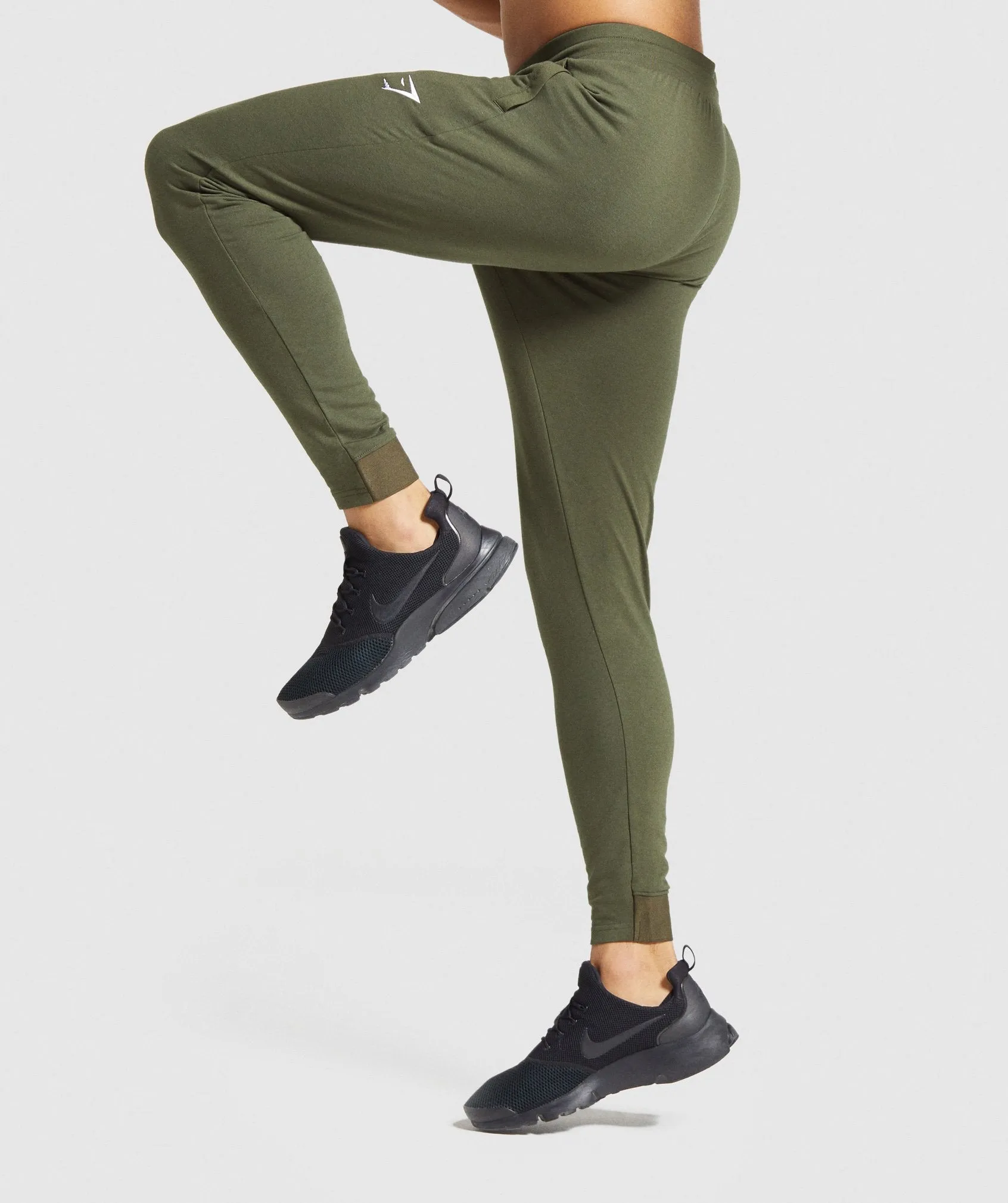 Gymshark Critical Zip Joggers - Dark Green