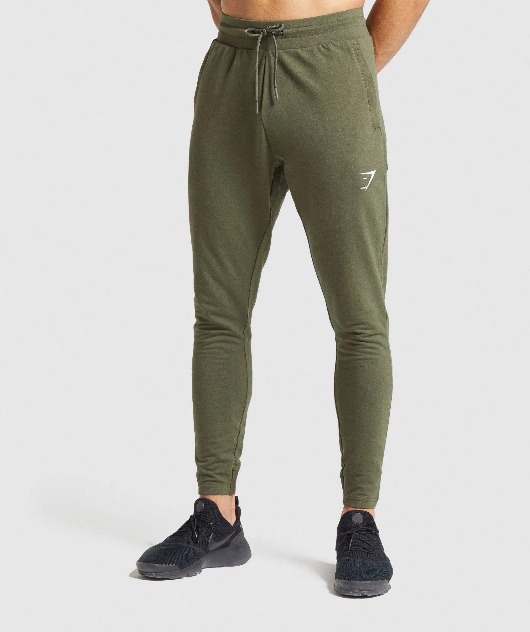 Gymshark Critical Zip Joggers - Dark Green