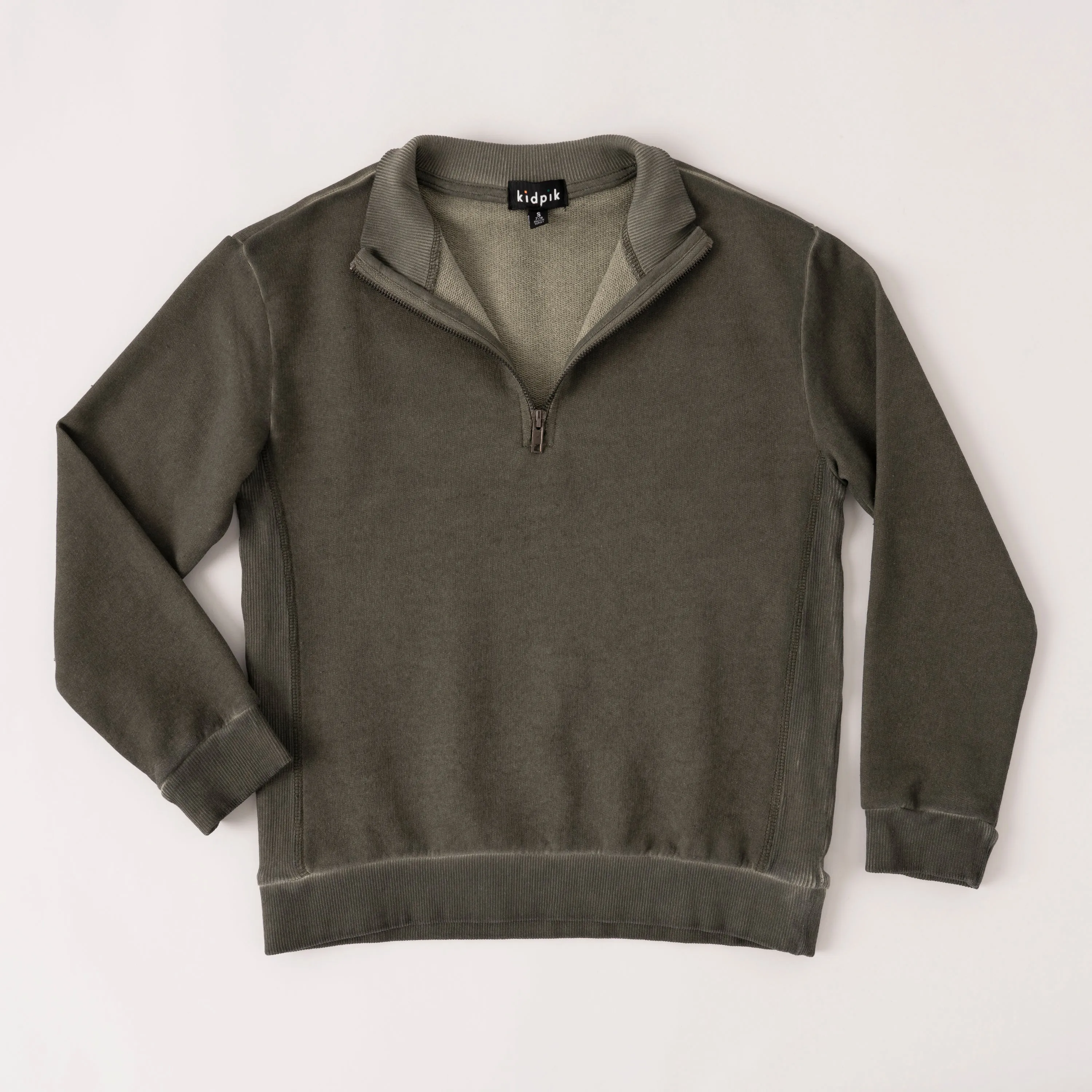 Half Zip Fleece Top