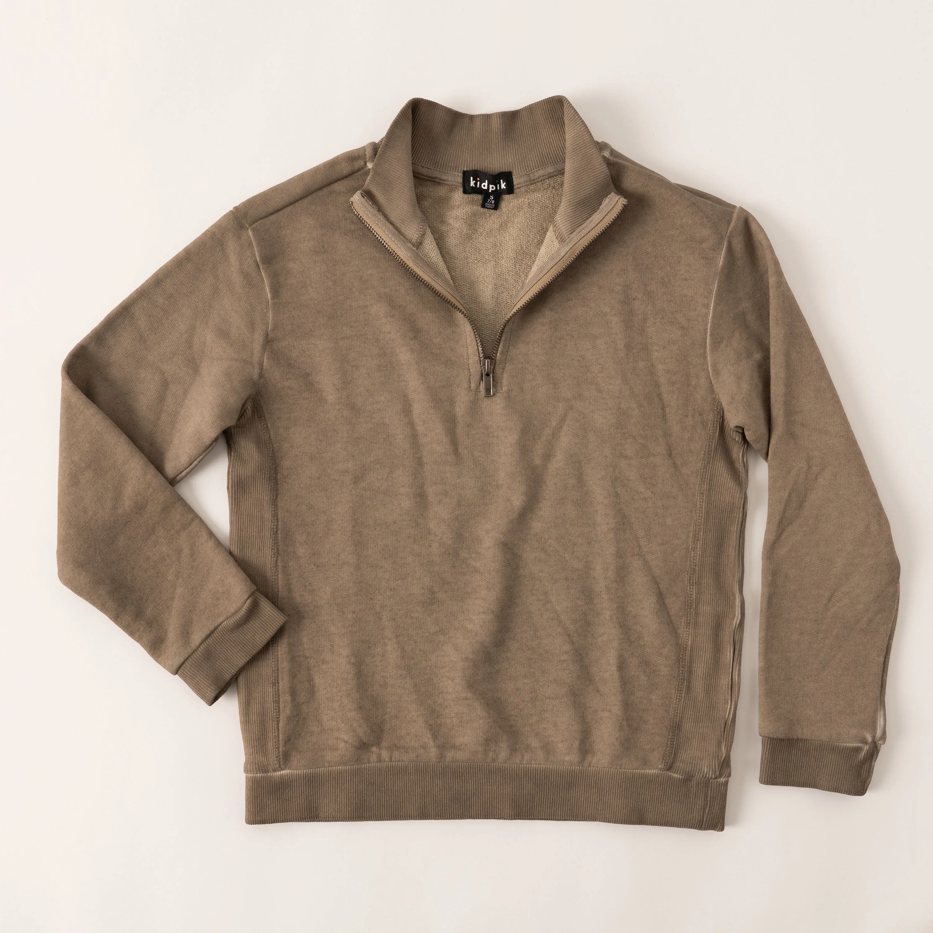 Half Zip Fleece Top