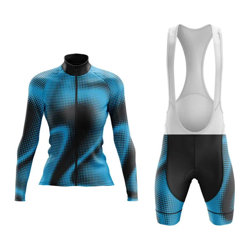 Halftone Aero Cycling Kit (Blue)