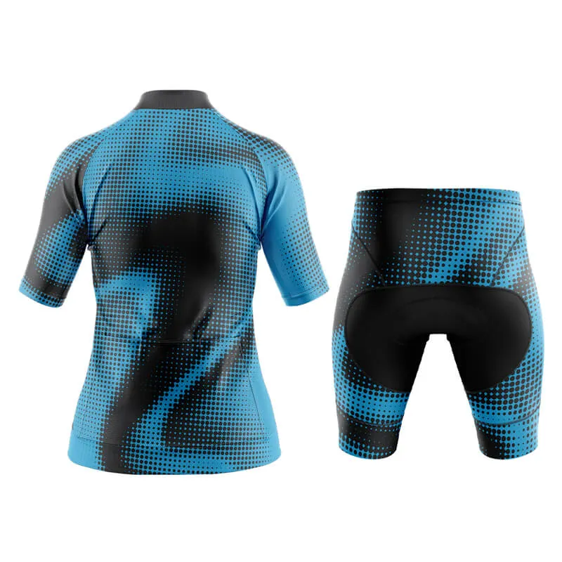 Halftone Aero Cycling Kit (Blue)