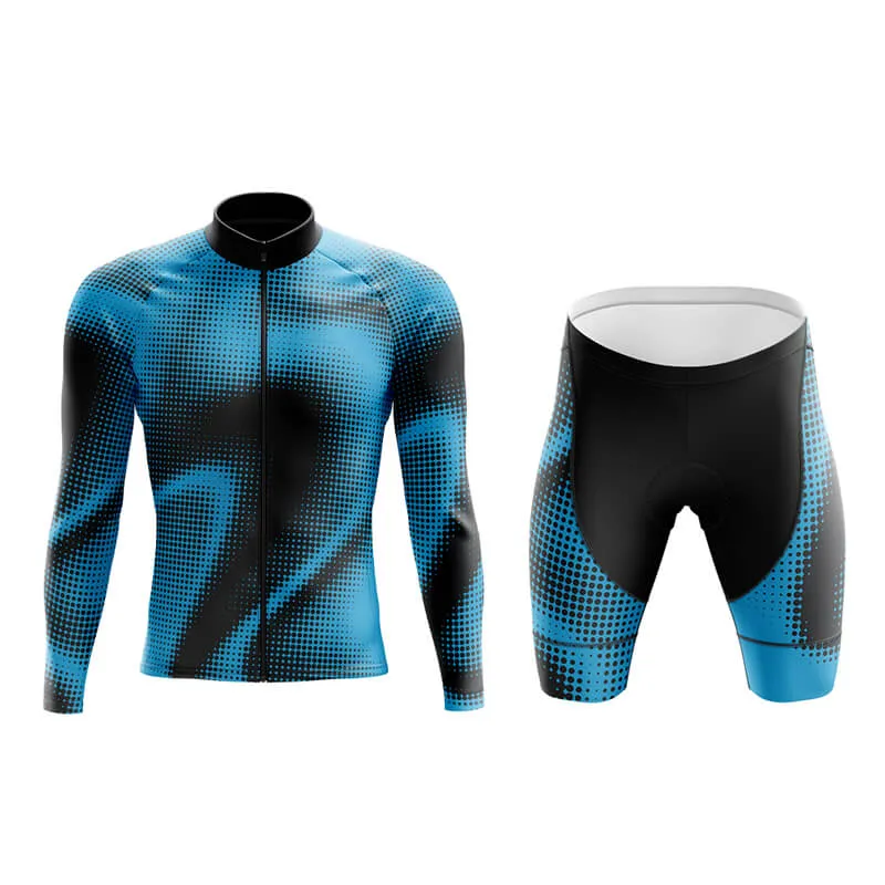 Halftone Aero Cycling Kit (Blue)