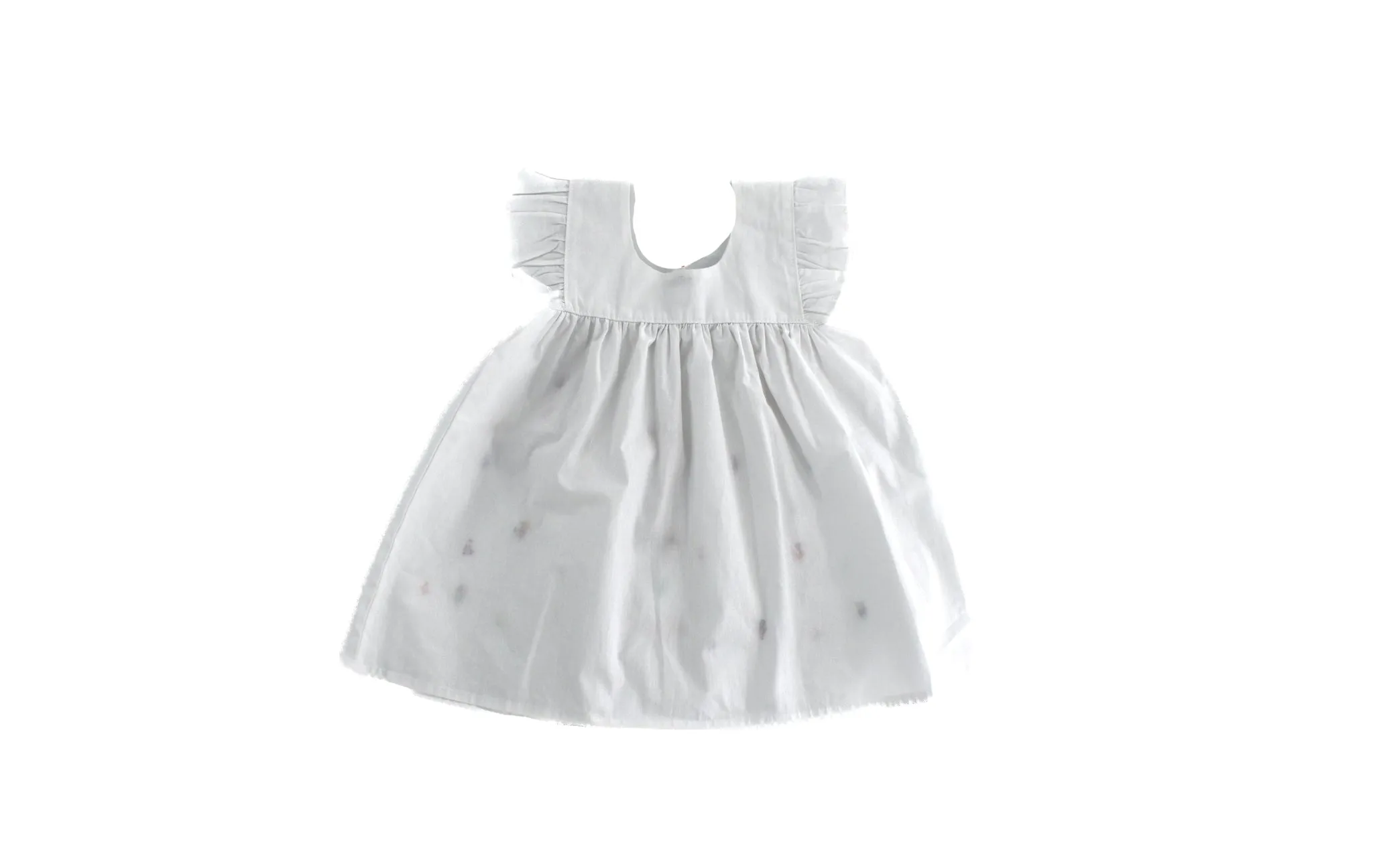 Hibiscus Linens, Baby Girls Dress, 12-18 Months