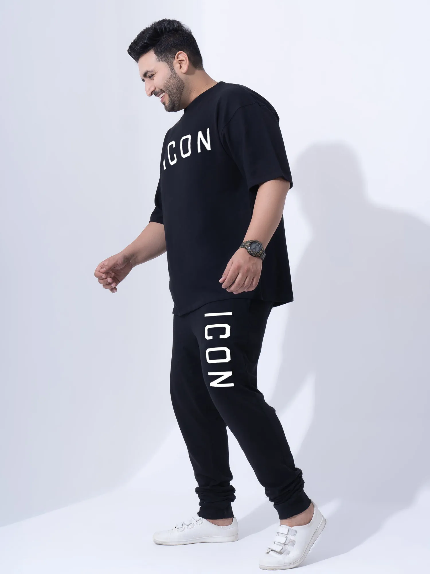 Icon Black Co-ord Set (Jogger)