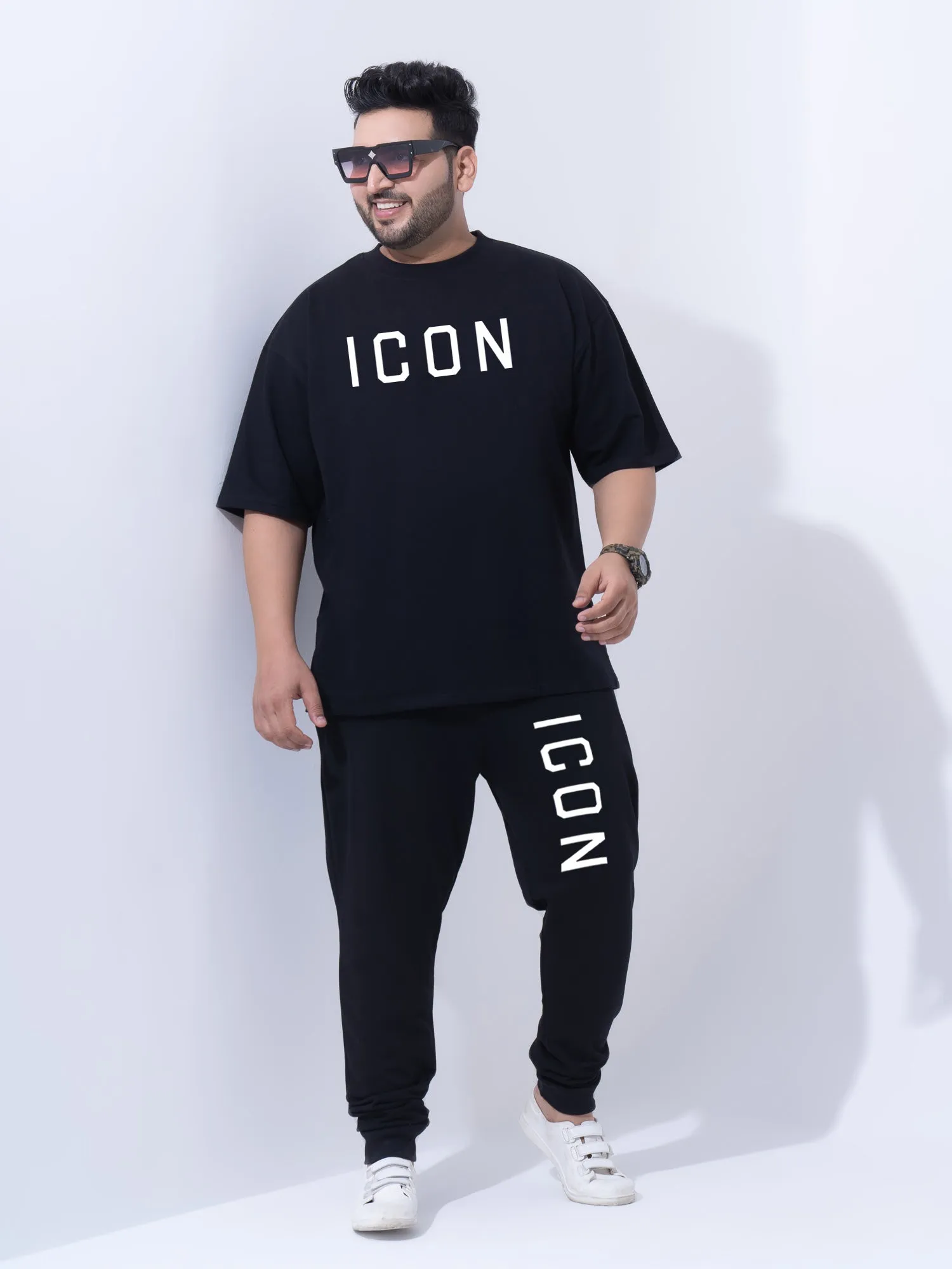 Icon Black Co-ord Set (Jogger)