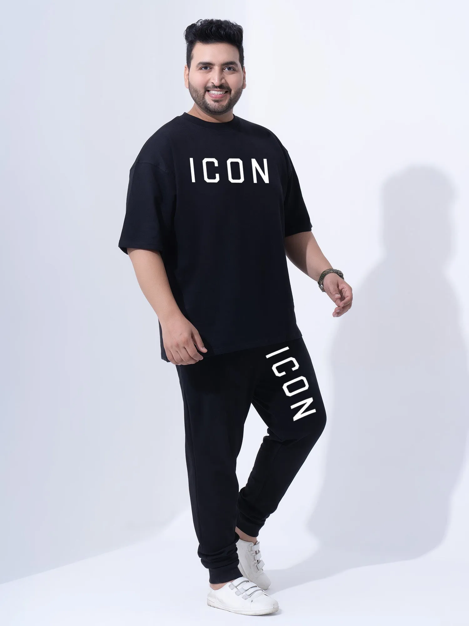 Icon Black Co-ord Set (Jogger)