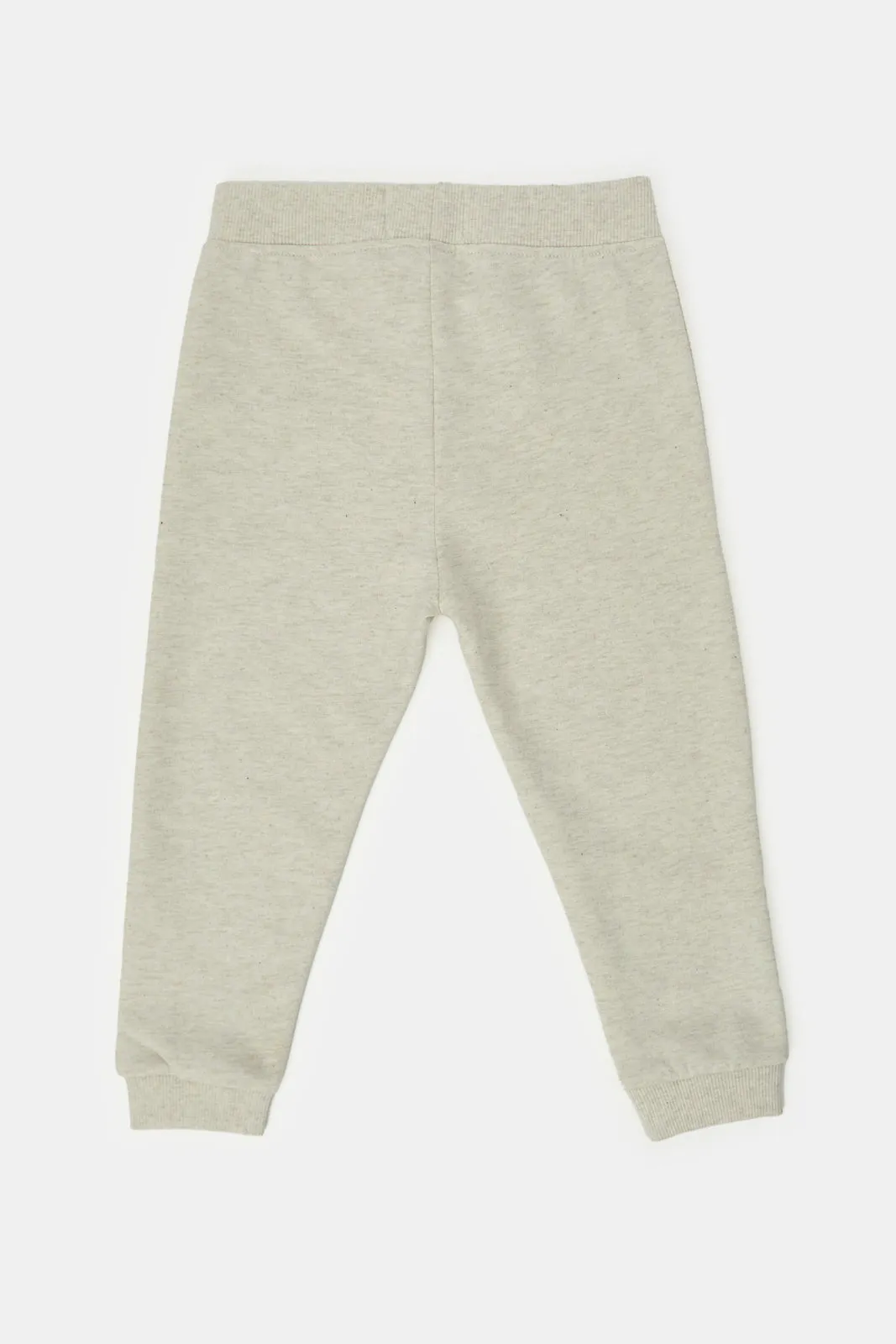 Infant Boys Ecru Plain Active Pants