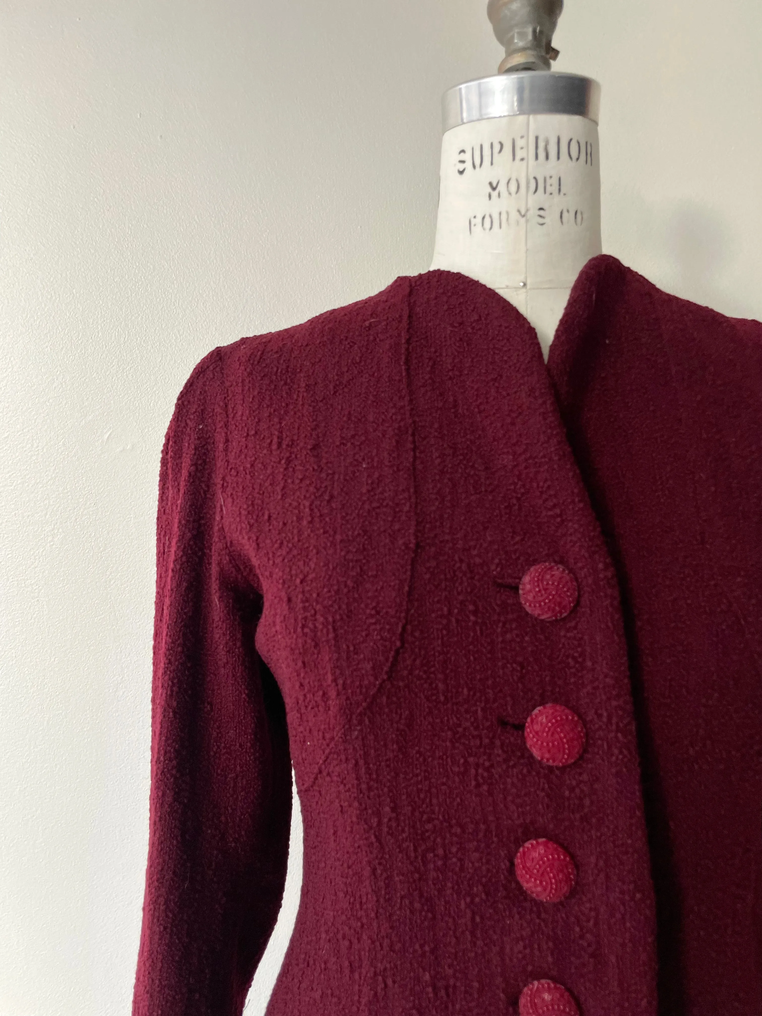 Ingenue Wool Coat | 1930s