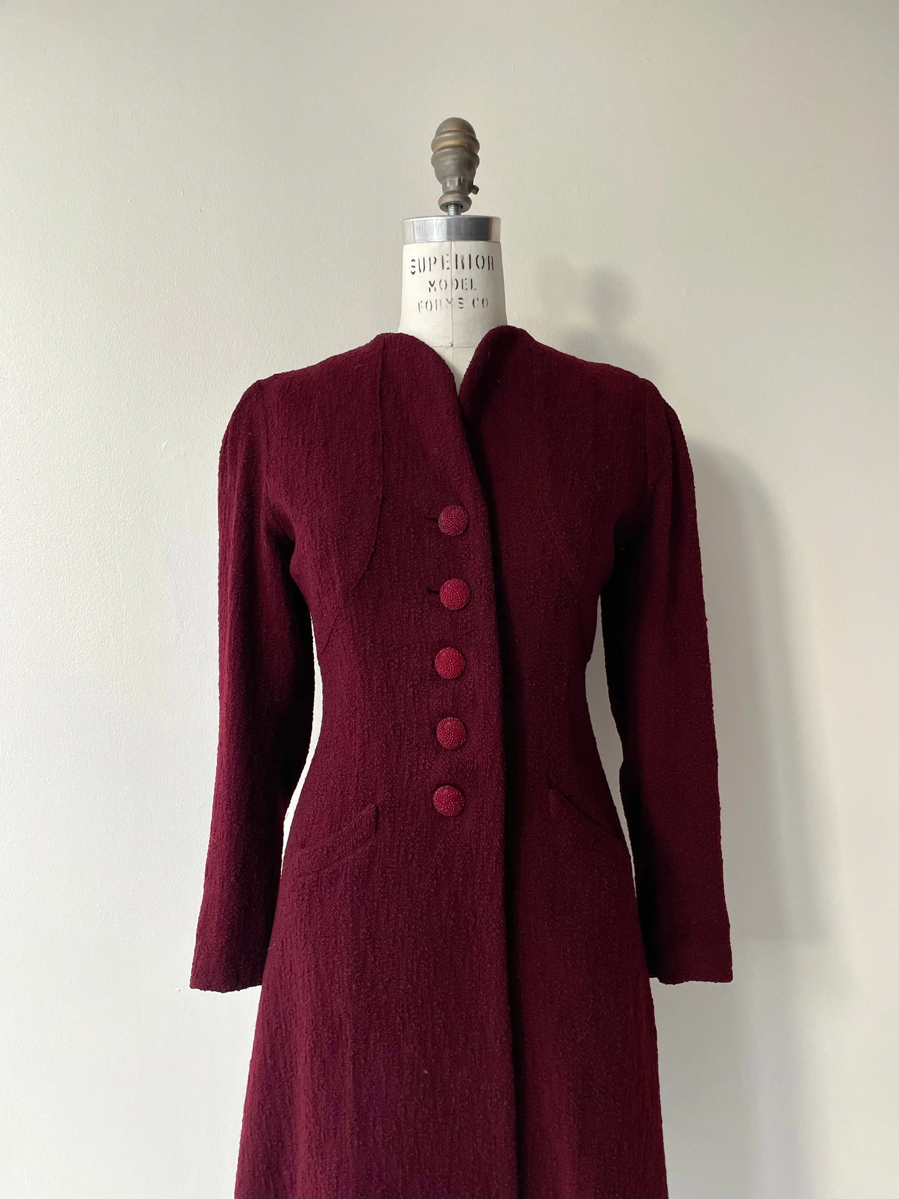 Ingenue Wool Coat | 1930s