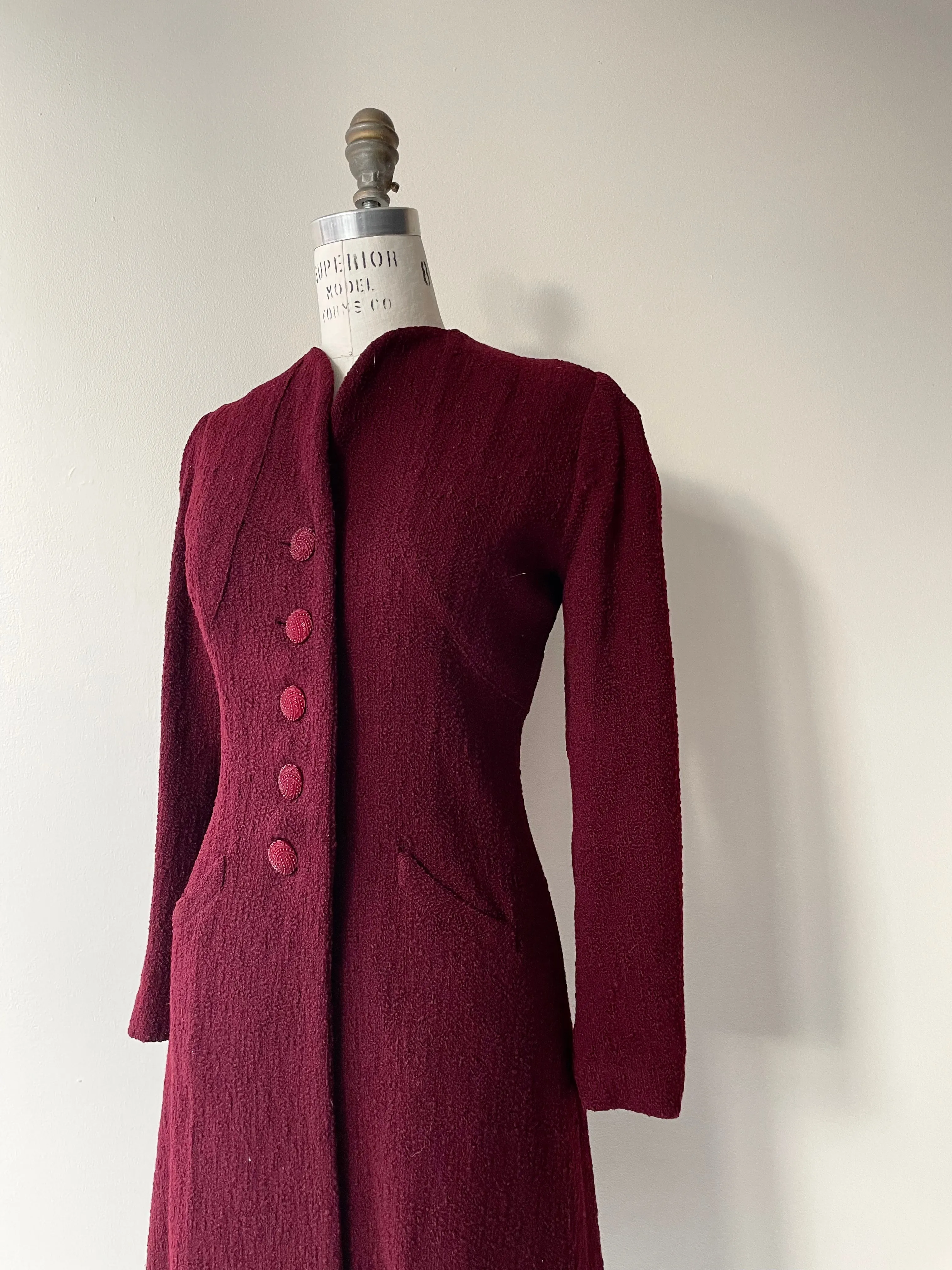 Ingenue Wool Coat | 1930s